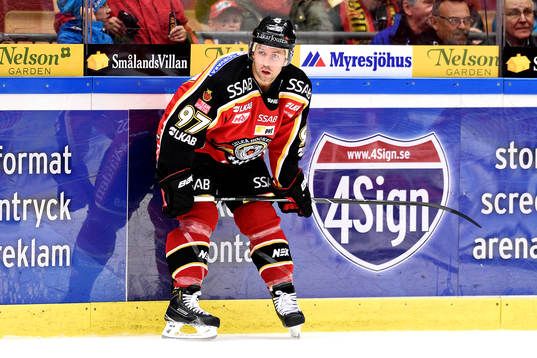 Luleås Per Ledin på uppvärmningen