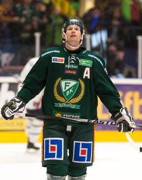 Färjestads Rickard Wallin ser deppad ut