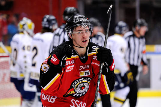 Luleås Johan Forsberg jublar