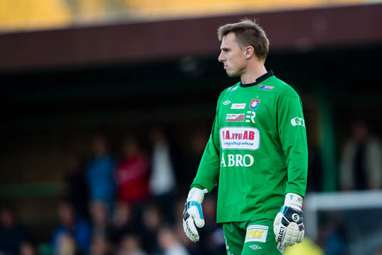 Örgrytes målvakt Johan Hagman