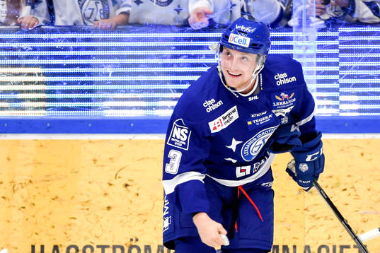 Leksands Bobbo Petersson jublar