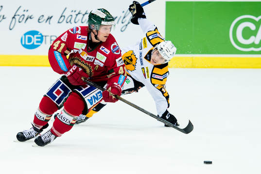 Frölundas Mathis Olimb och Skellefteås Pär Lindholm