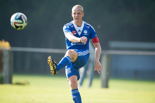 Tollarps Marcus Svensson i matchen i division 3 mellan