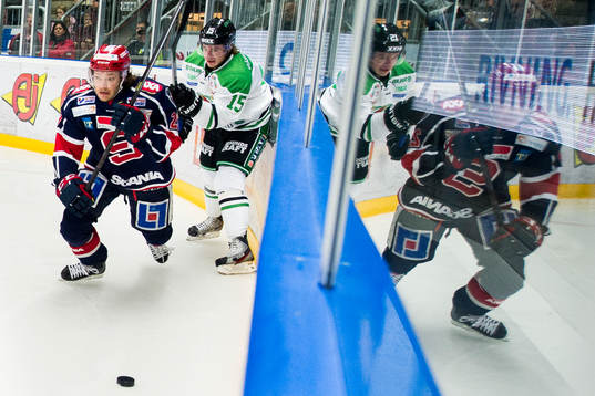 Södertäljes Erik Lindhagen och Rögles Jakob Lilja