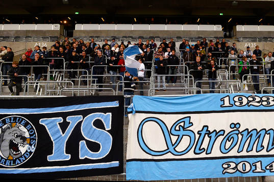 Gefles supportrar