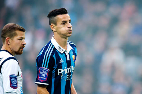 Gefles Jonas Lantto och Djurgårdens Haris Radetinac