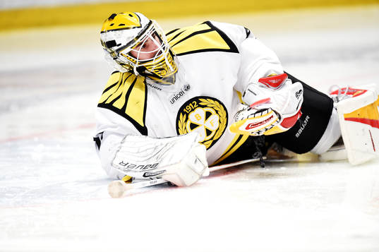 Brynäs målvakt Bernhard Starkbaum