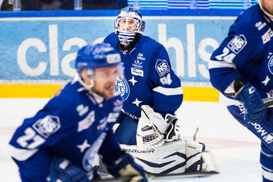 Leksands målvakt Joakim Lundström