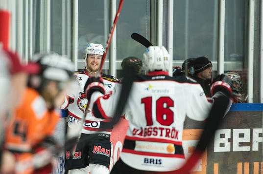 Malmö Redhawks Nicklas Jadeland har gjort 3-0 till Malmö