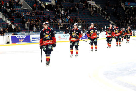 Djurgårdens spelare deppar