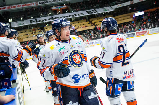 Växjös Nick Johnson gjorde två mål av fem