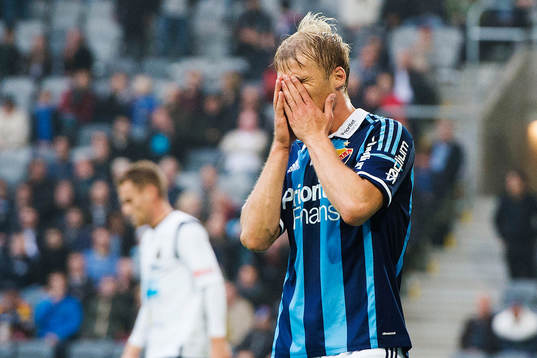 Djurgårdens Sebastian Andersson deppar