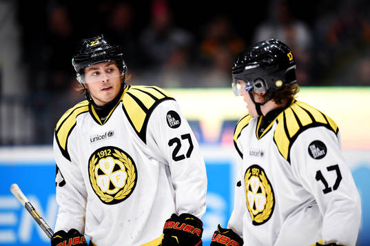 Brynäs Alexander Lindgren och Pathrik Westerholm