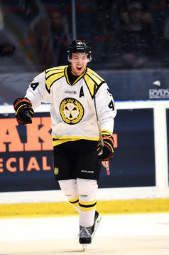 Brynäs Jacob Blomqvist jublar