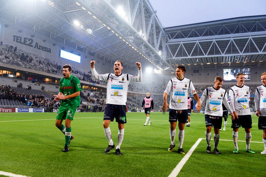 Gefles spelare tackar publiken