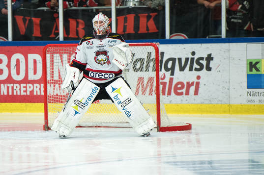 Malmö Redhawks målvakt Pontus Sjögren