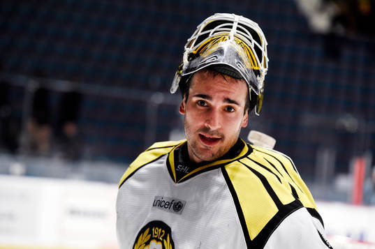 Brynäs målvakt Bernhard Starkbaum