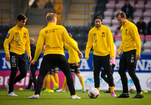 Elfsborgs Niklas Hult, Mikkel Beckmann och Daniel Mobaeck