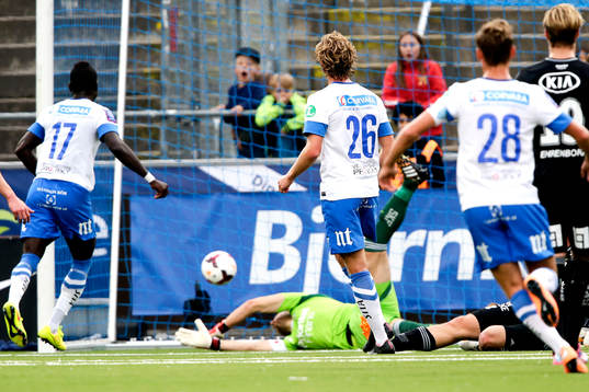 Norrköpings Alexander Fransson gör 2-0