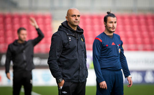 Elfsborgs tränare Jan Mian deppar