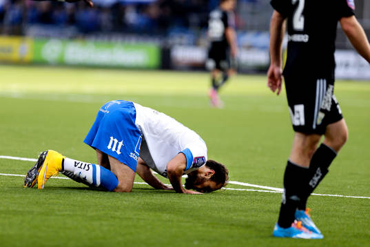 Norrköpings Emir Kujovic jublar