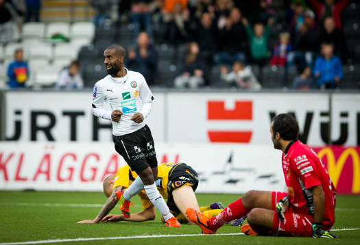 Örebros Mohammed Saeid gör 5-1 på Elfsborgs målvakt