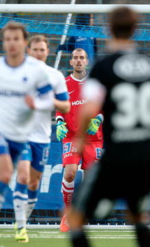 Norrköpings målvakt Marcus Sahlman höll nollan