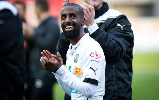 Örebros Mohammed Saeid jublar