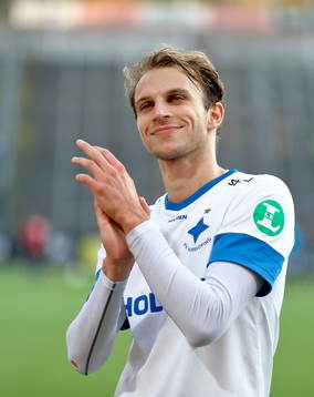 Norrköpings Lars Christian Krogh Gerson spelade från