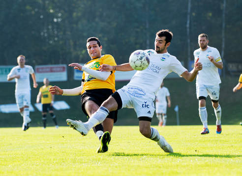 IFK Malmös Mohamed Ramadan i matchen i division 3 mellan