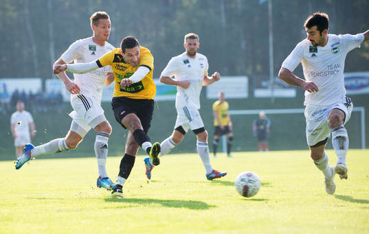 IFK Malmös Mohamed Ramadan i matchen i division 3 mellan