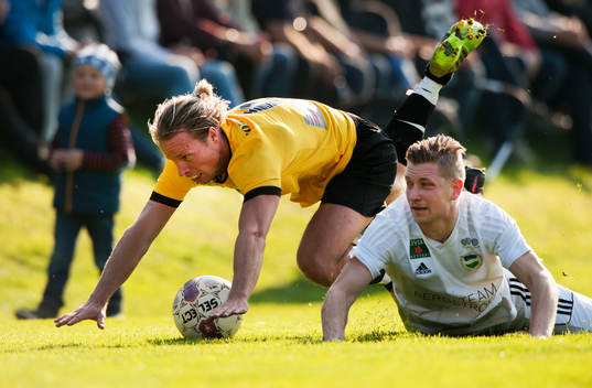 IFK Malmös Jörgen Nilsson  i matchen i division 3 mellan