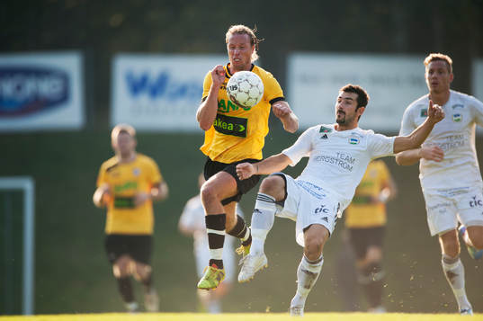 IFK Malmös Jörgen Nilsson i matchen i division 3 mellan