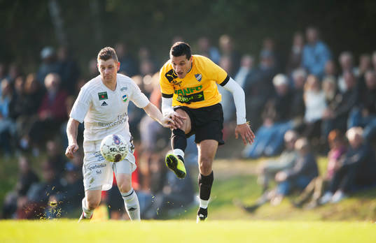 IFK Malmös Mohamed Ramadan i matchen i division 3 mellan