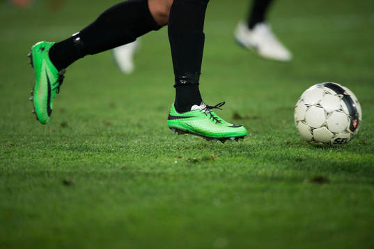 Fotbollsskor Nike  i matchen i superettan mellan Landskrona