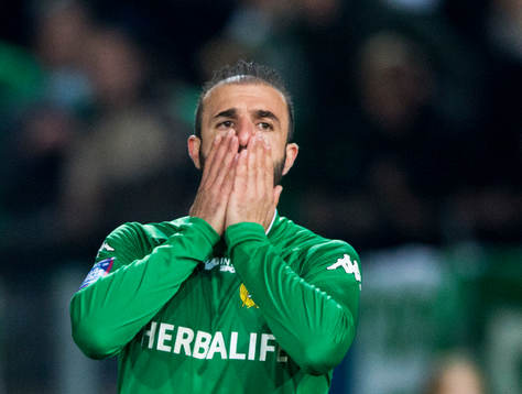 Hammarbys Kennedy Bakircicioglu besviken i matchen i