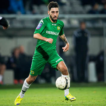 Hammarbys Nahir Besara i matchen i superettan mellan