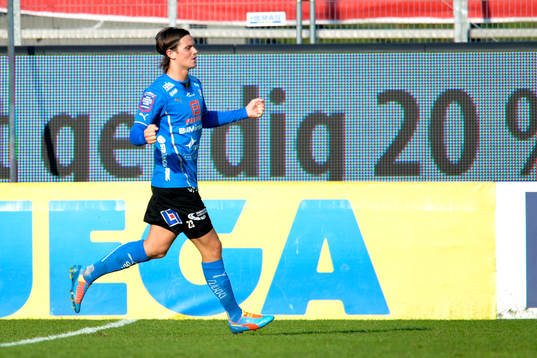 Halmstads Marcus Antonsson jublar
