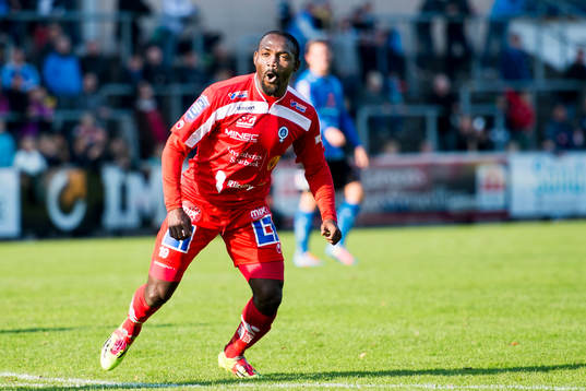 Åtvidabergs John Owoeri jublar