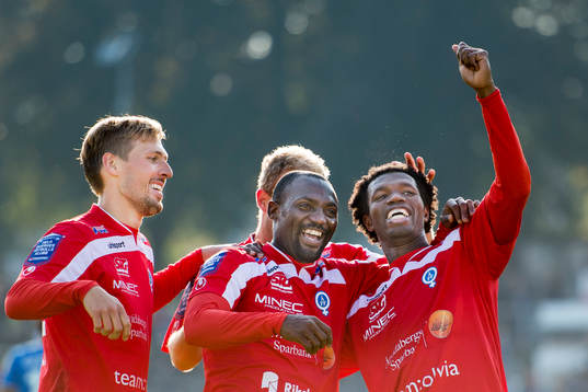 Åtvidabergs Martin Christensen, John Owoeri och Mohammed