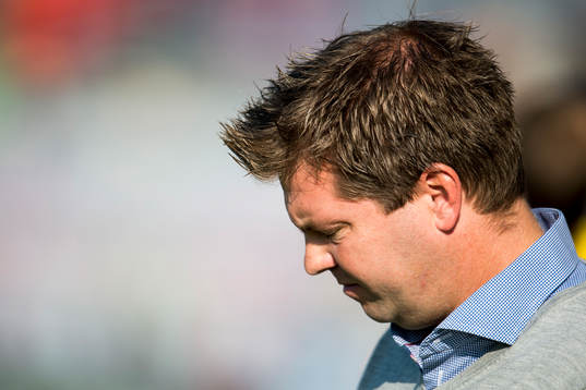 Halmstads tränare Jens Gustafsson deppar