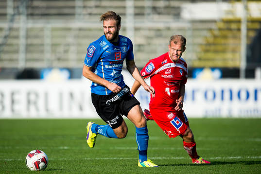 Halmstads Jesper Westerberg och Åtvidabergs Kristian