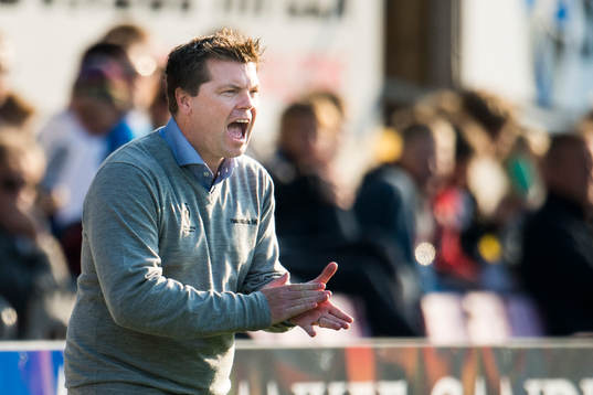 Halmstads tränare Jens Gustafsson