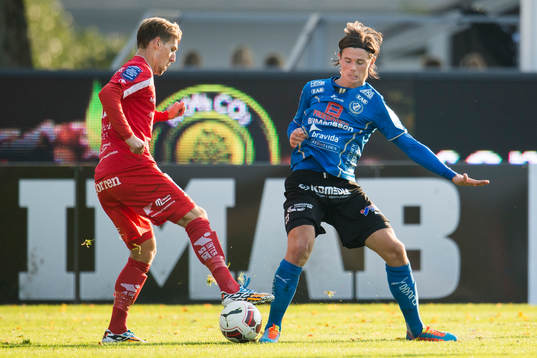 Åtvidabergs Martin Christensen och Halmstads Marcus