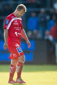 Åtvidabergs Kristian Bergström deppar
