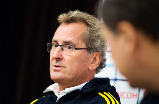 Sveriges förbundskapten Erik Hamrén