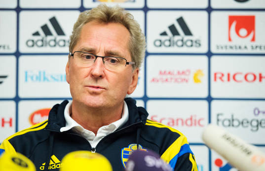 Sveriges förbundskapten Erik Hamrén