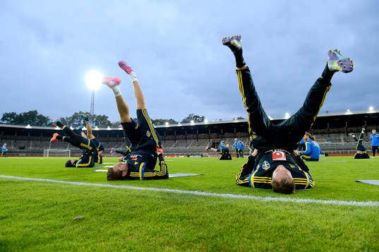 Kim Källström, Andreas Isaksson och Andreas Granqvist