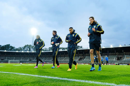 Ola Toivonen, Andreas Isaksson, Martin Olsson och Jonas