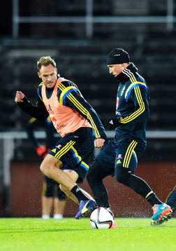 Kim Källström och Andreas Granqvist